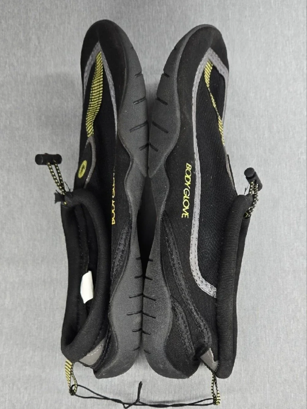 Body Glove Black and Yellow Slip-On Water Shoes
